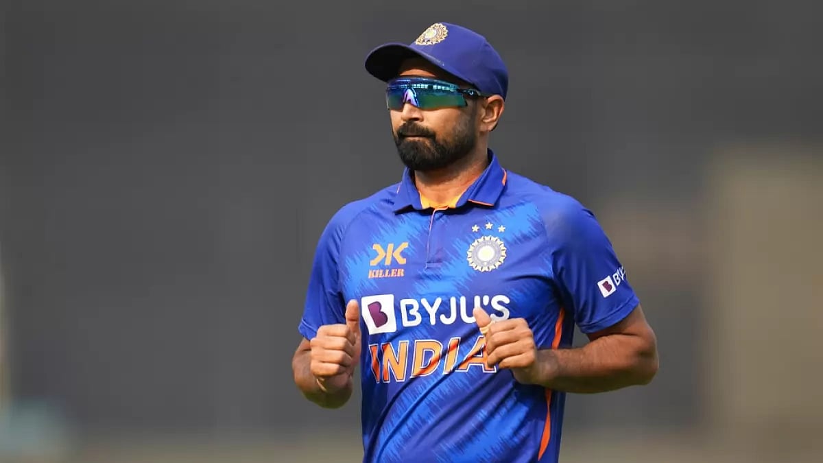 Shami was adjudged player of the match in the 2nd ODI against NZ for his 3/18.