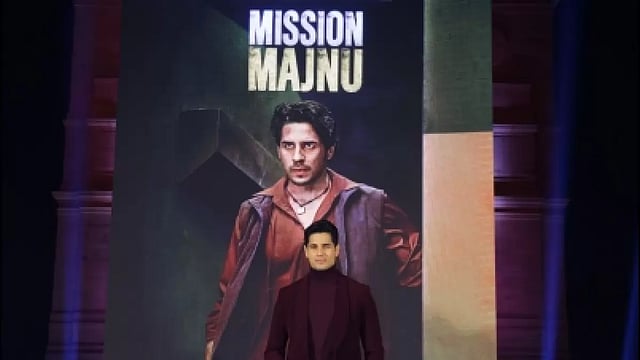 Sidharth Malhotra Had A 'Wholesome Experience' Playing A Spy From The 70s