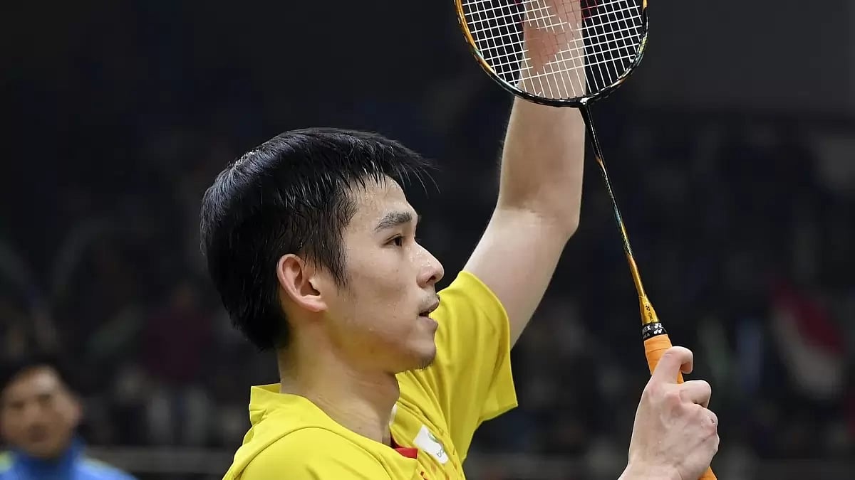 This is Kunlavut Vitidsarn's first Super 750 finals win.