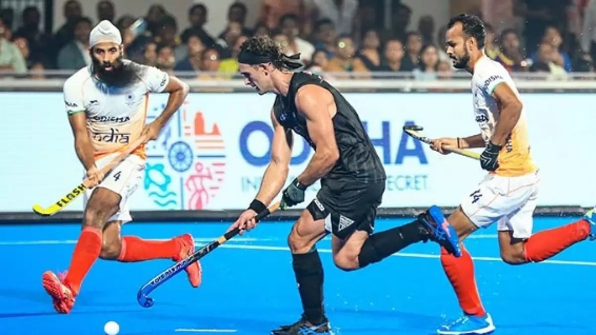India and New Zealand scored 3 goals apiece before heading into penalty shootout.
