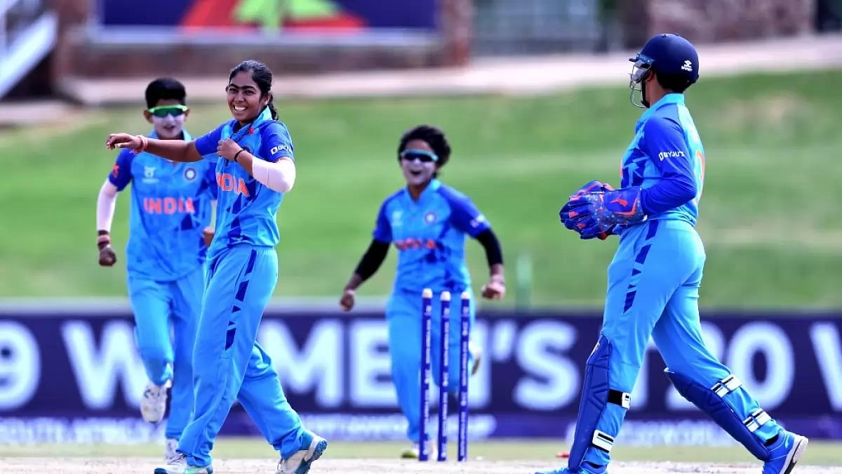 Parshavi Chopra registered figures of 4/5 against Sri Lanka on Sunday.