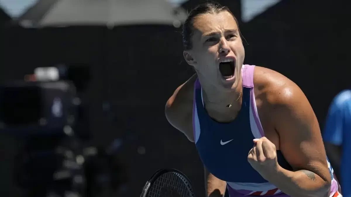 Sabalenka will next meet the winner between Vekic and Fruhvirtova game.