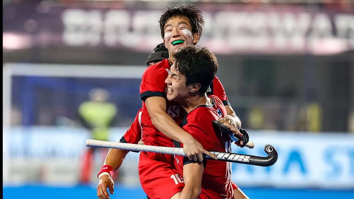 South Korea will face Pool C toppers Netherlands on Wednesday.