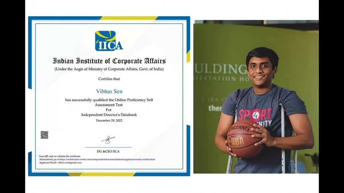 Vibhas Sen is an Independent Board Director, Marketer, Sports Diplomat, TEDx Speaker, Paralympian & 