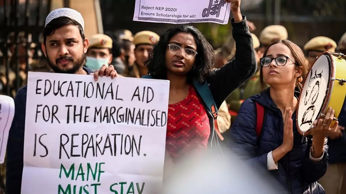 Discontinuation of MANF program will adversely impact Muslim womens education 