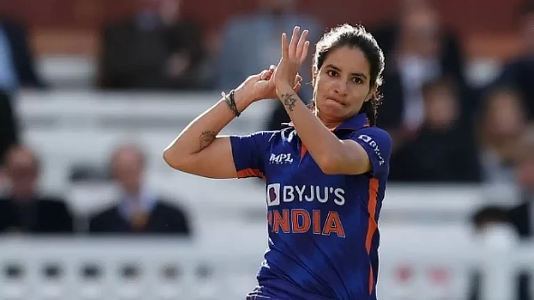 Renuka claimed 40 wickets in 2022 in 29 matches across the two white-ball formats. - null