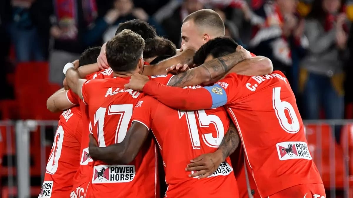 Almeria are currently placed 11th in the La  Liga table.