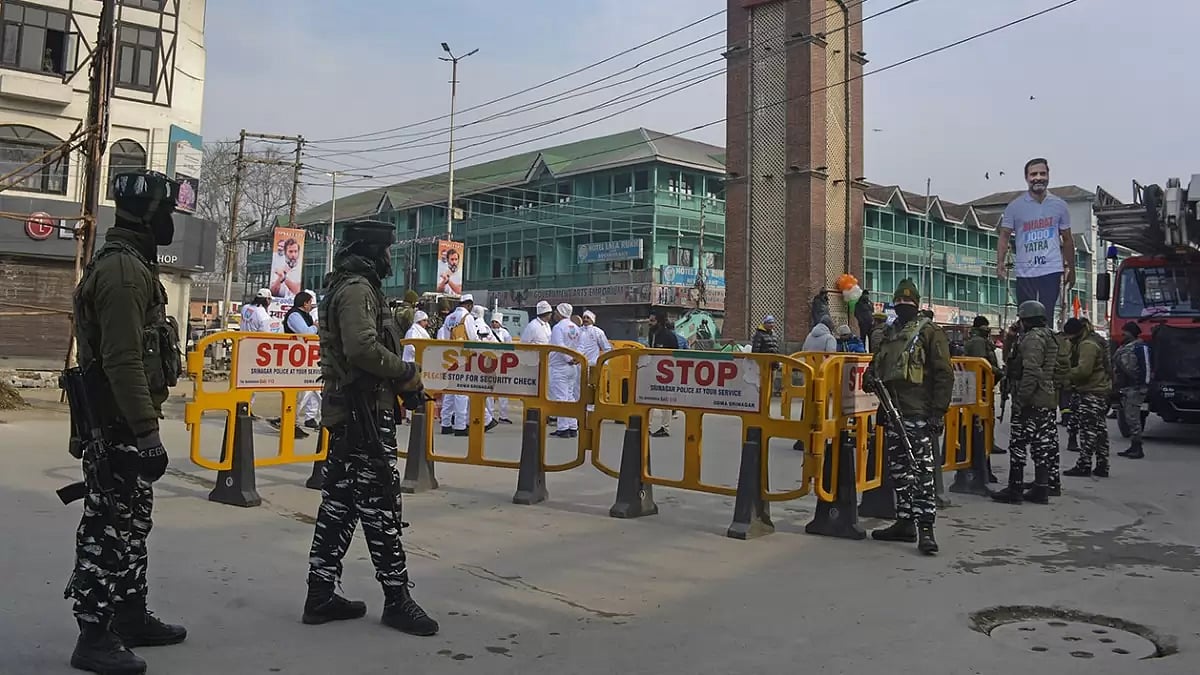 Security in Srinagar