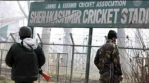 Sher-i-Kashmir Cricket Stadium in Srinagar's Sonwar.(File photo)