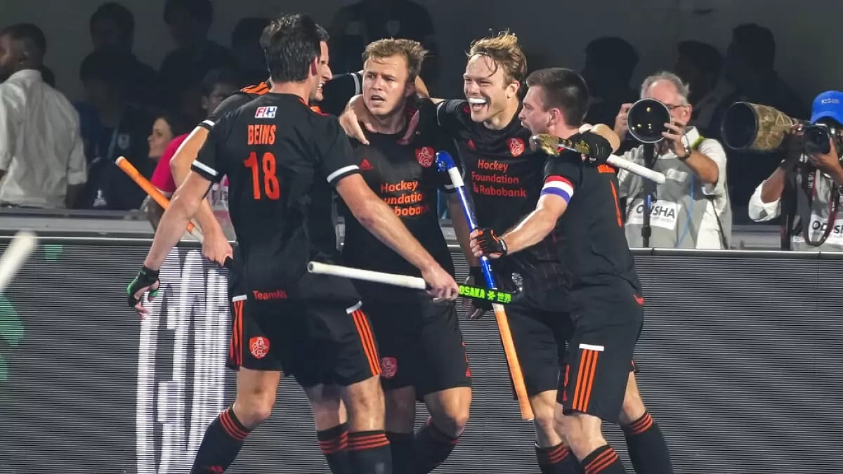 Netherlands have now equalled Australia's tally of 10 World Cup medals.