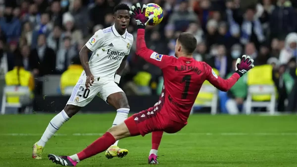 The result left defending champions five points behind Barca, which won 1-0 at Girona on Saturday.