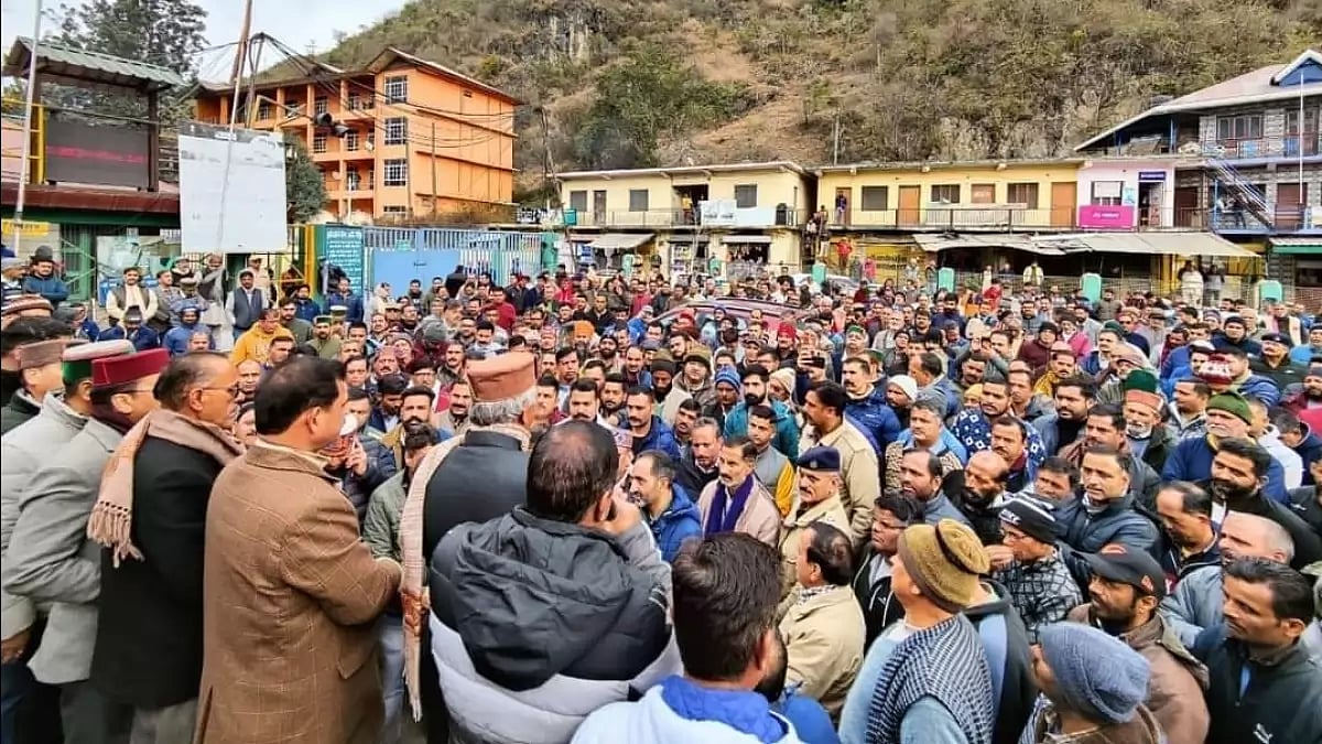 Around 6,000 truck operators are on strike at two Adani Group-controlled cement plants in Himachal Pradesh