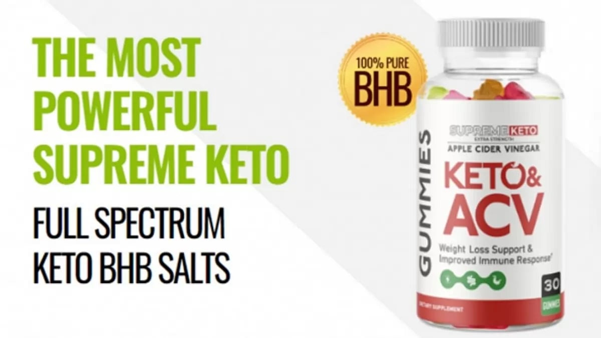 Supreme Keto ACV Gummies