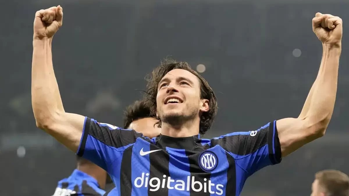 Matteo Darmian scored the only goal of the game in the 57th minute to give Inter the lead.
