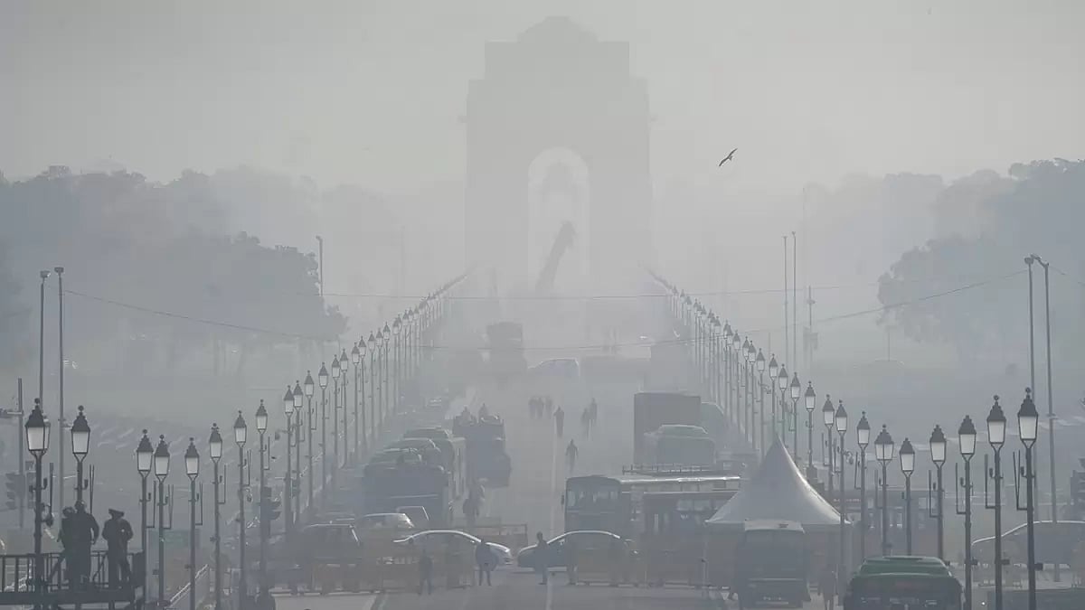 Fog in Delhi