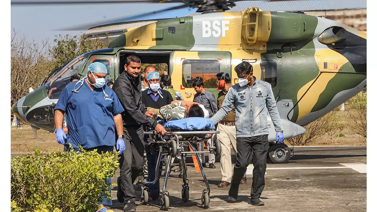 IED blast in West Singhbhum