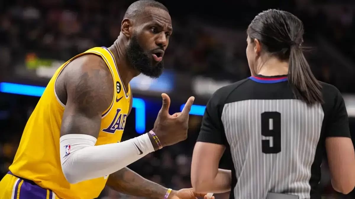 James is now at 38,325 and this one clearly means something special to him.