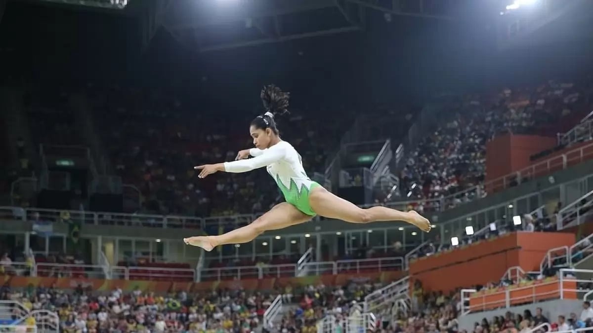 Karmakar shot to fame after finishing fourth in the 2016 Rio Olympics in the vault event,