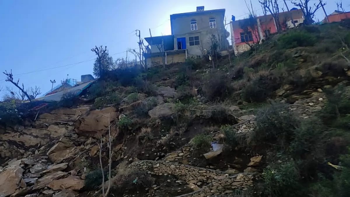 Thathri village in Jammu and Kashmir's Doda district