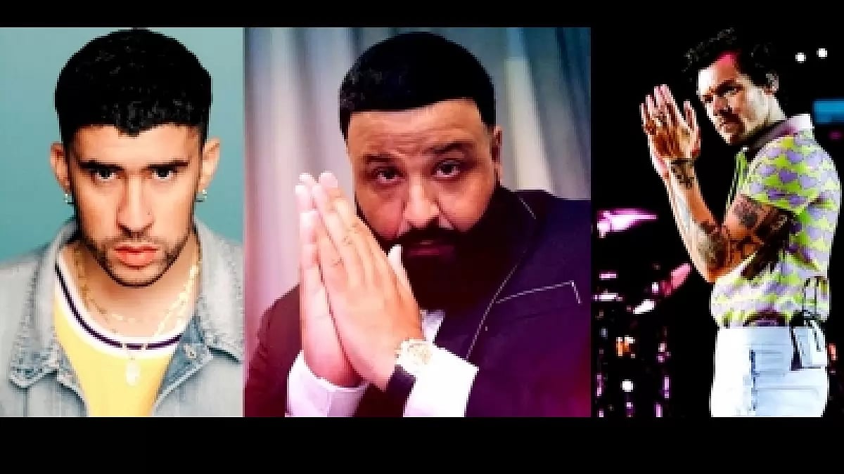 Bad Bunny, Harry Styles, DJ Khaled
