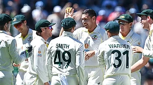 Australia were bowled out for 177 in the 1st innings at Nagpur.