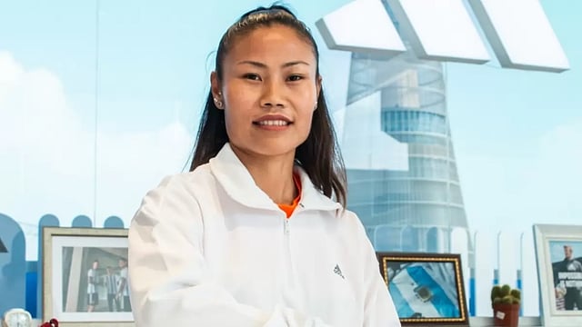 Adidas Announces Partnership With Indian Women's Football Team Captain Loitongbam Ashalata Devi