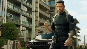 John Abraham In A Still From 'Pathaan'