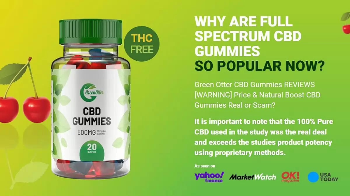 Green Otter CBD Gummies 