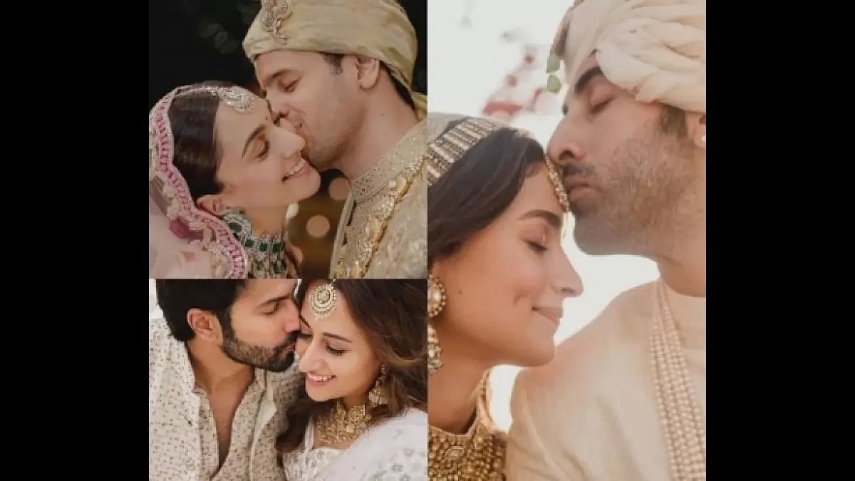 Varun Dhawan, Sidharth Malhotra, Alia Bhatt Weddings