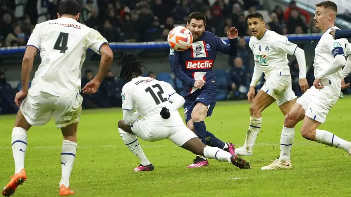 Messi & Neymar could not break down a defiant Marseille defence.