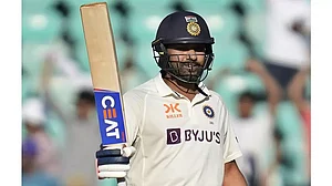 Rohit Sharma is inching towards to yet another Test match hundred.