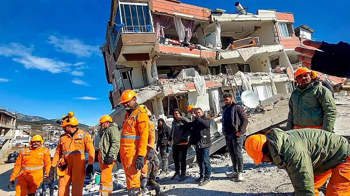 NDRF rescue operation in Turkey