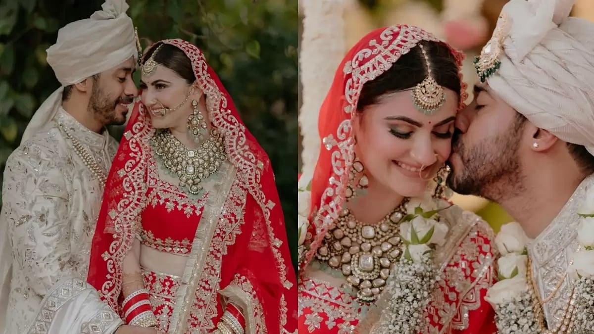 Abhishek Pathak and Shivaleeka Oberoi get married in Goa