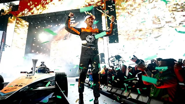 Formula E: Confetti Canons Instead Of Champagne For Podium Celebrations in Hyderabad