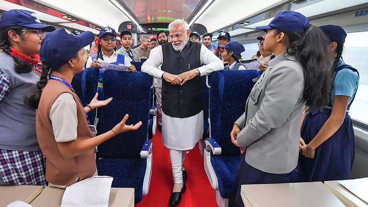 Vande Bharat Express trains flagged off