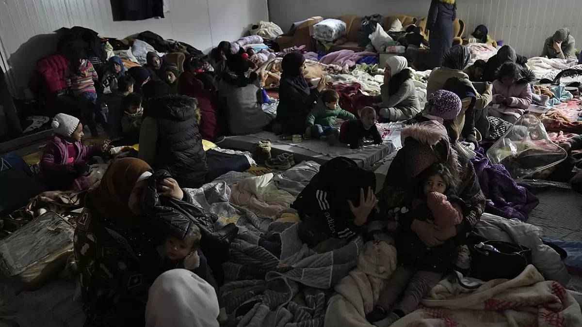 Syria Turkey Earthquake Displaced