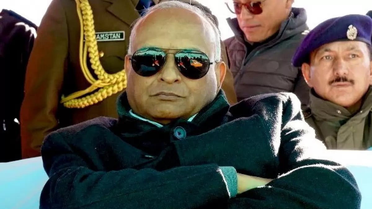 Former Ladakh Lieutenant Governor RK Mathur