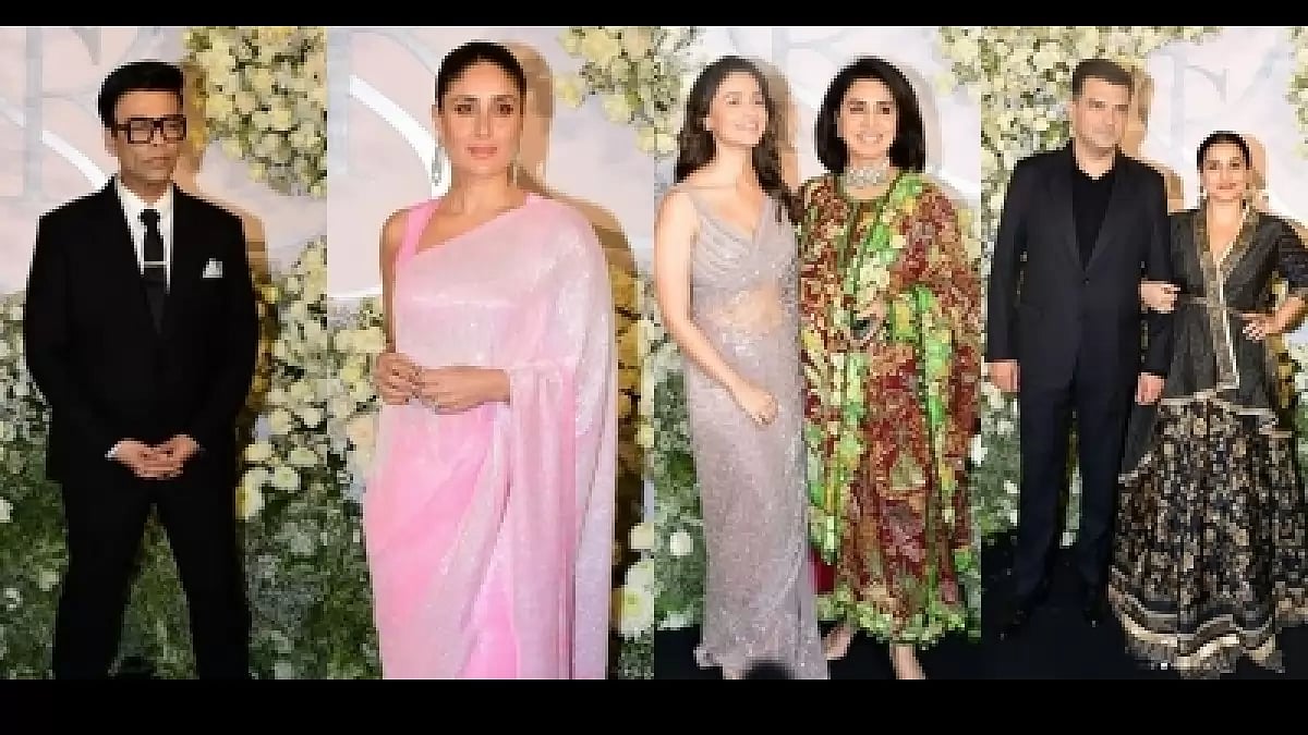 Glittering Turnout At Sidharth Malhotra-Kiara Advani Reception