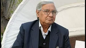 Urdu poet Shaharyar.