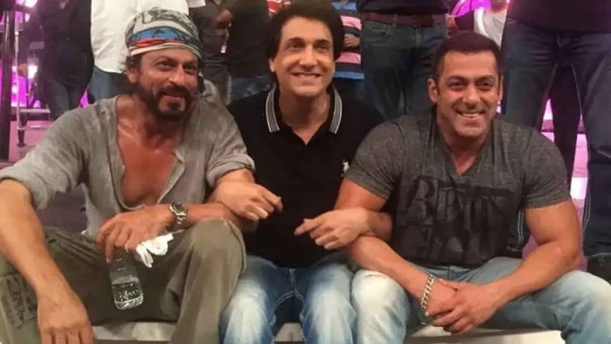 Shah Rukh Khan, Salman Khan With Shiamak Davar