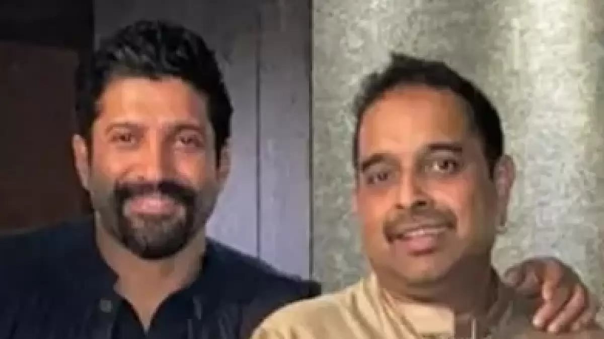 Farhan Akhtar and Shankar Mahadevan