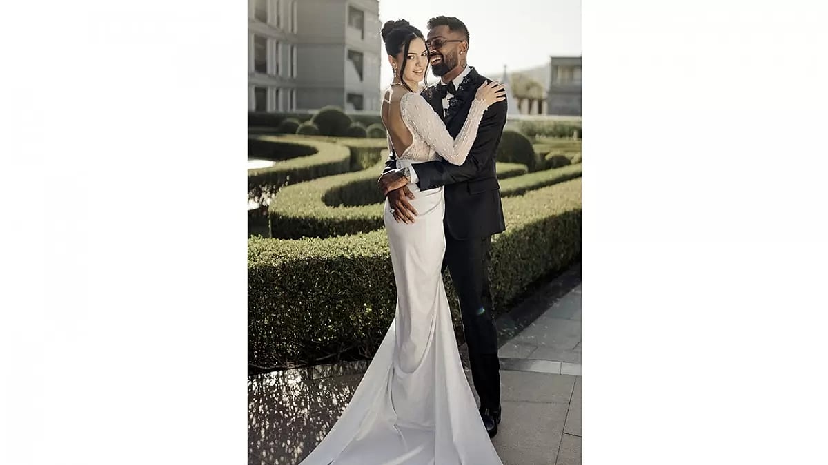 Hardik Pandya and Natasa Stankovic get married again