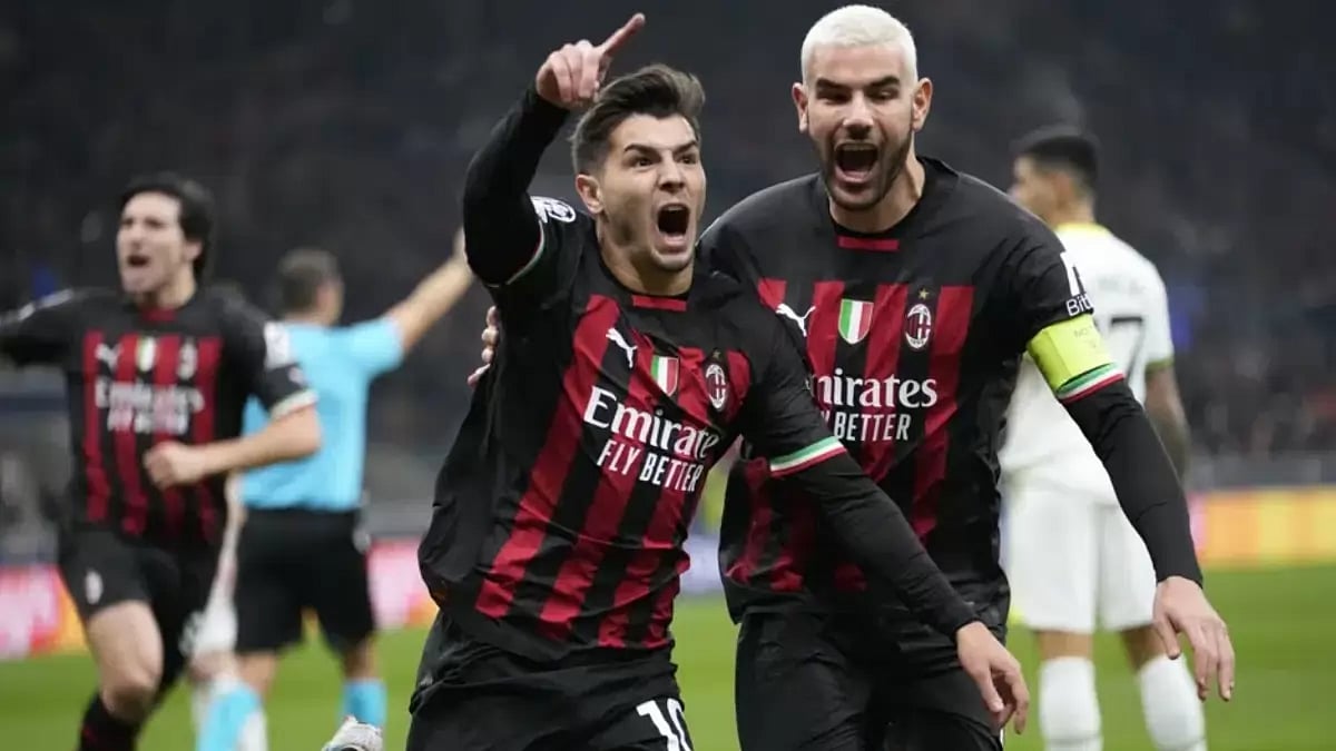 The match at San Siro was Milan’s first in the UCL knockout stage since 2014.