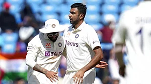 The spin duo shared 15 wickets between them as India won by an innings 132 runs inside three days.