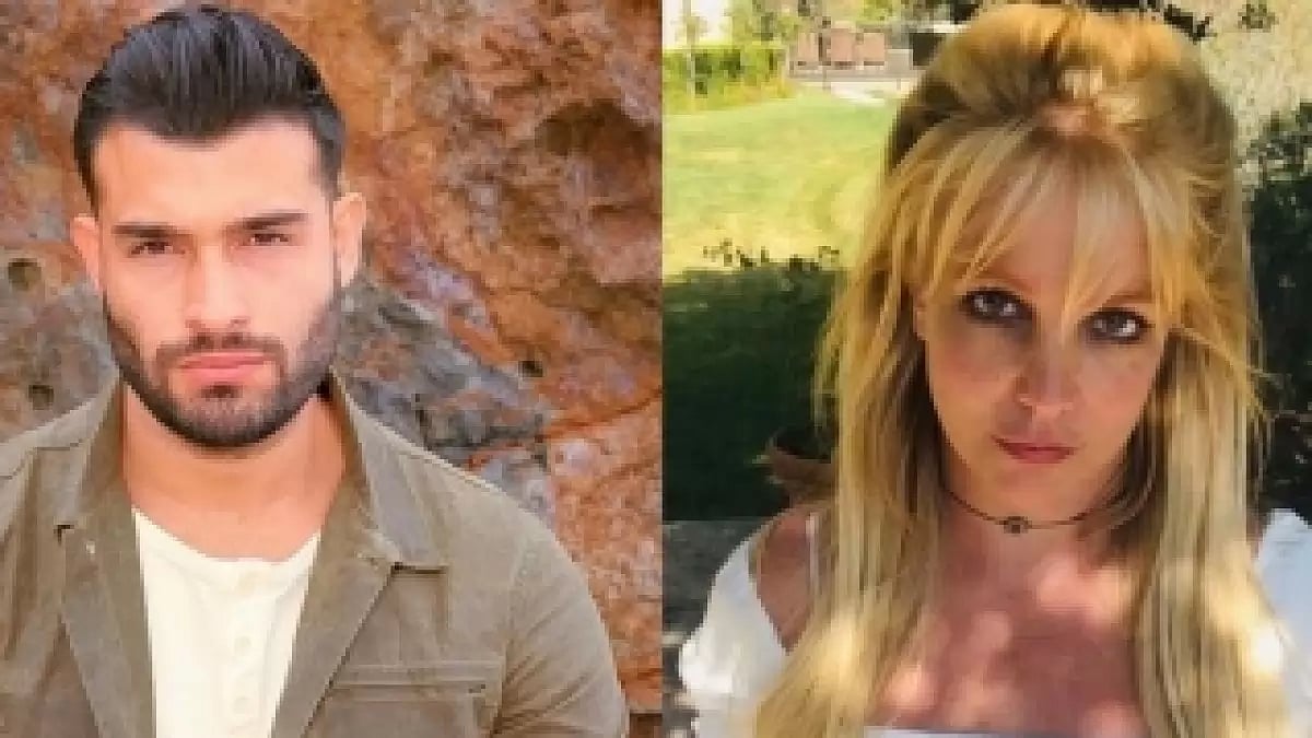 Britney Spears and Sam Asghari