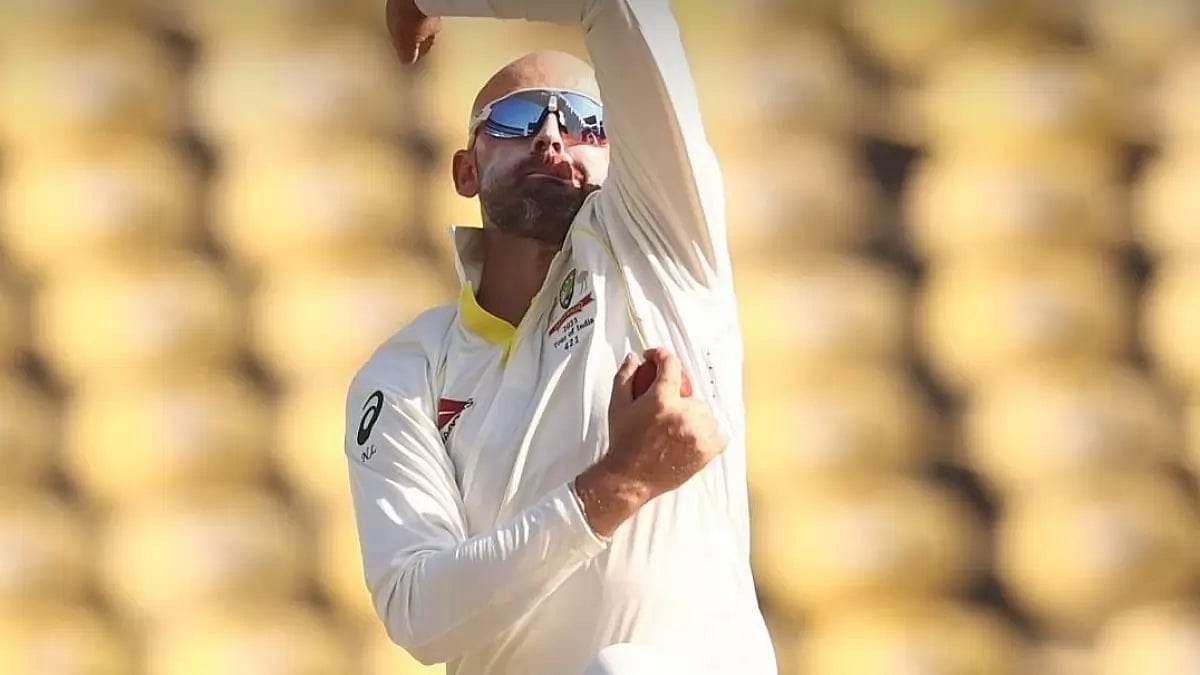 Lyon bowled 49 overs conceding 126 runs with one wicket to show for his efforts.