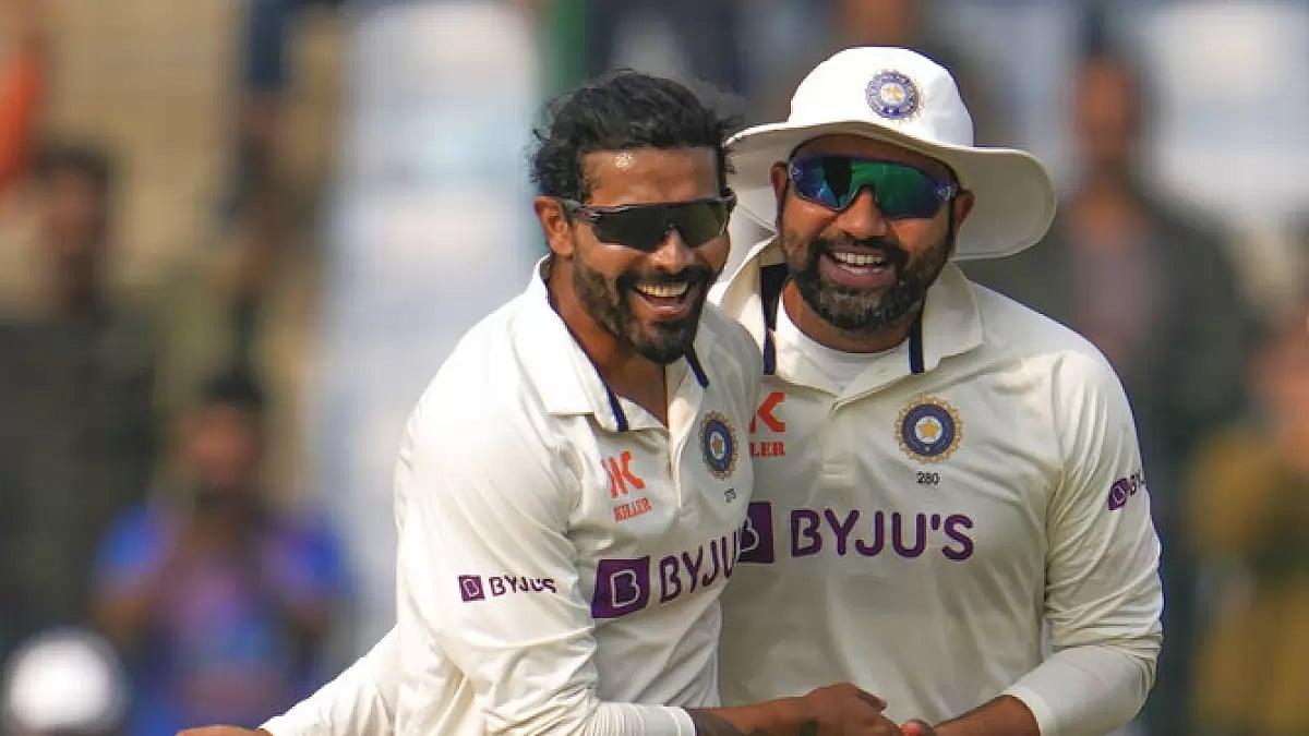 Rohit Sharma (R) with Ravindra Jadeja have earned a 'A Plus' BCCI central contract.