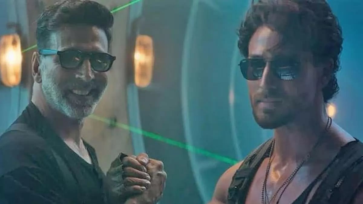 Akshay Kumar and Tiger Shroff