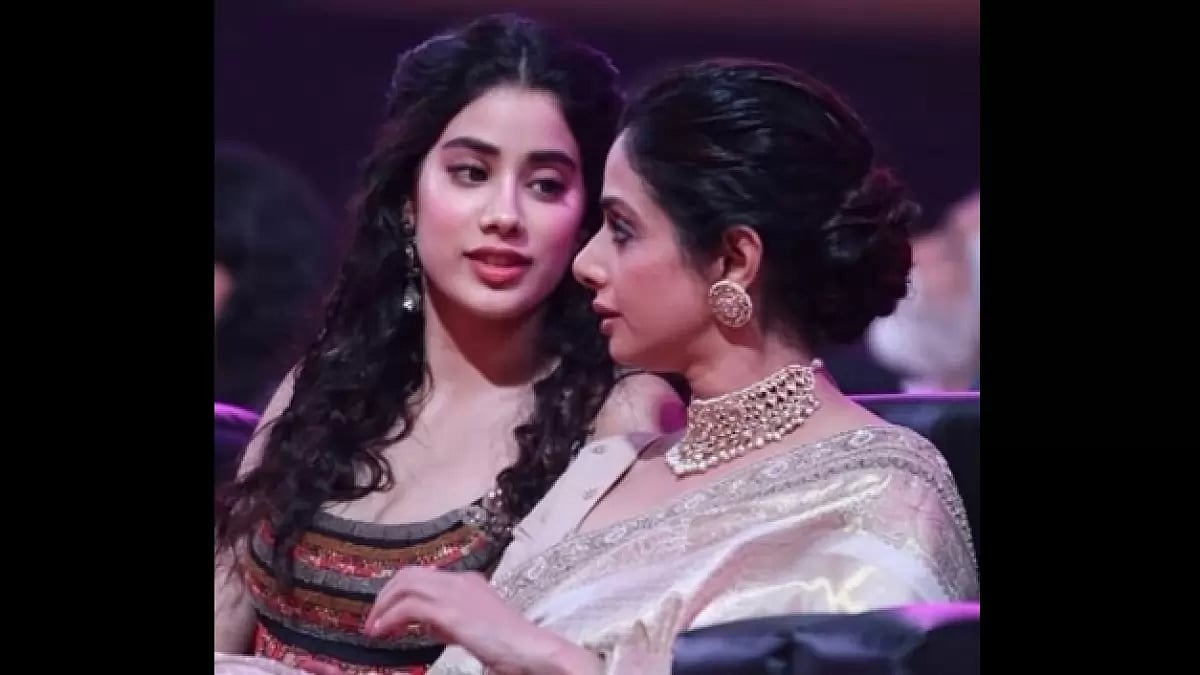 Jahnvi Kapoor, Sridevi