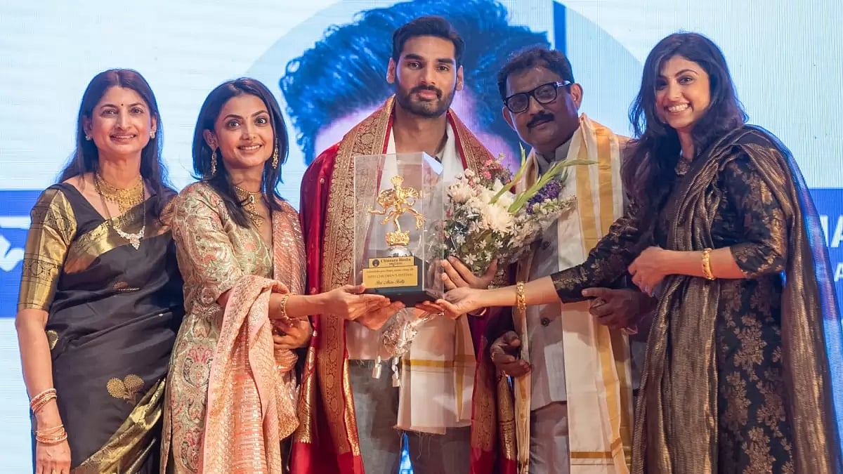 Ahan Shetty At A Children's Welfare Initiative